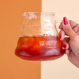 آيس قهوة مقطرة